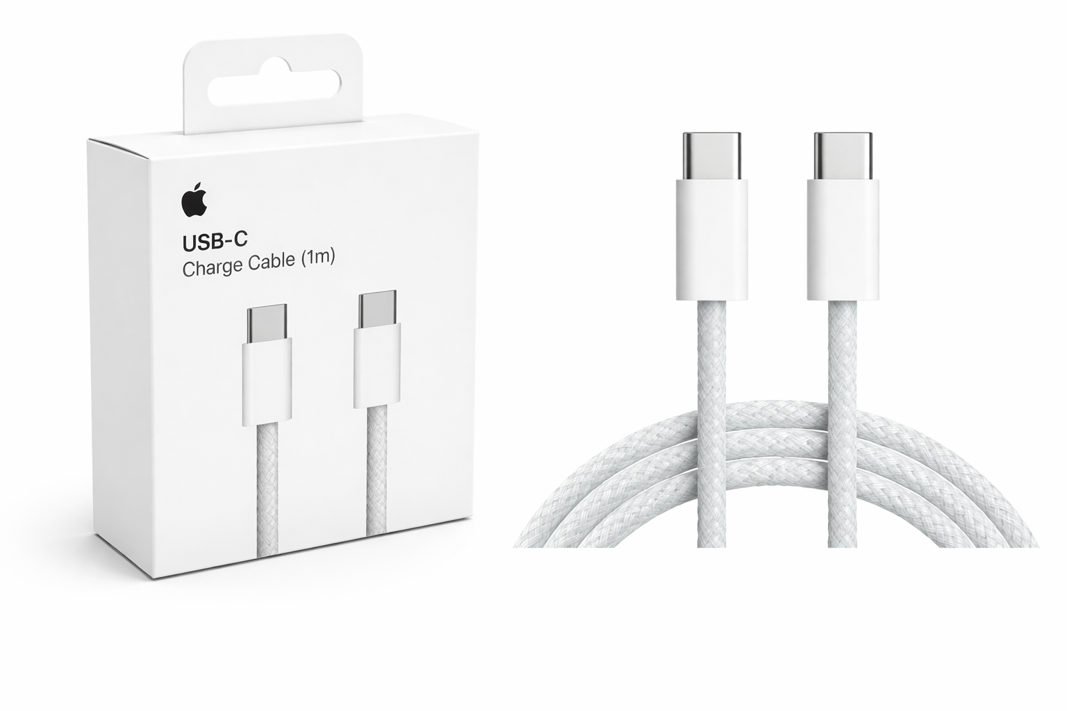 CABLE PARA IPHONE TRENZADO C A C(1 METRO)