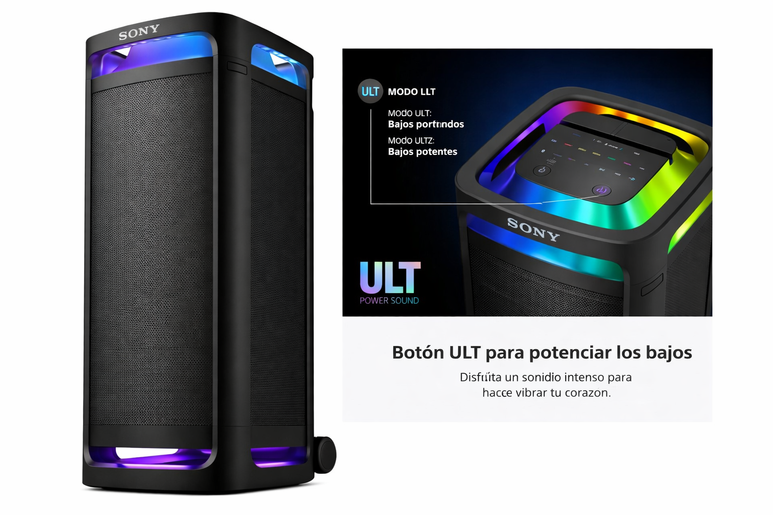 Sony Parlante Bluetooth Srs-ult900 De Fiestas Ult Tower 9