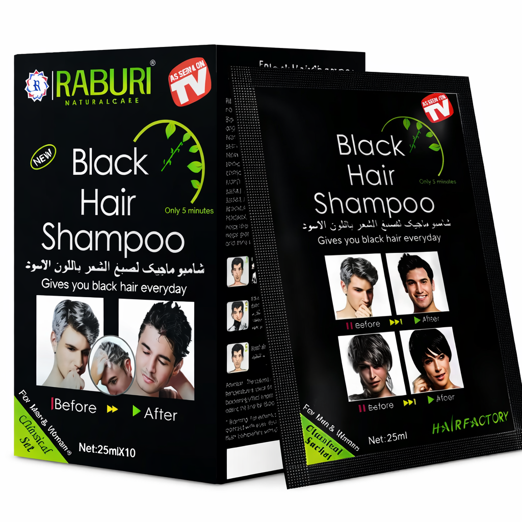 Shampoo Cubre Canas Negro